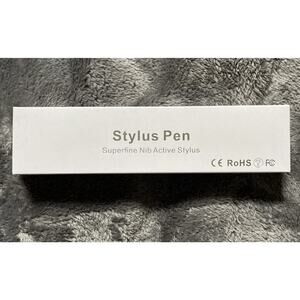 Stylus Pen Superfine Nib Active Stylus Black